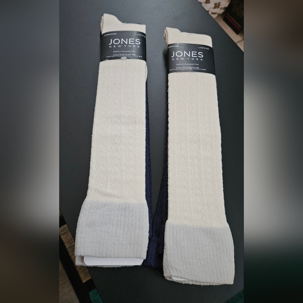 4 Pairs of Knee High Socks